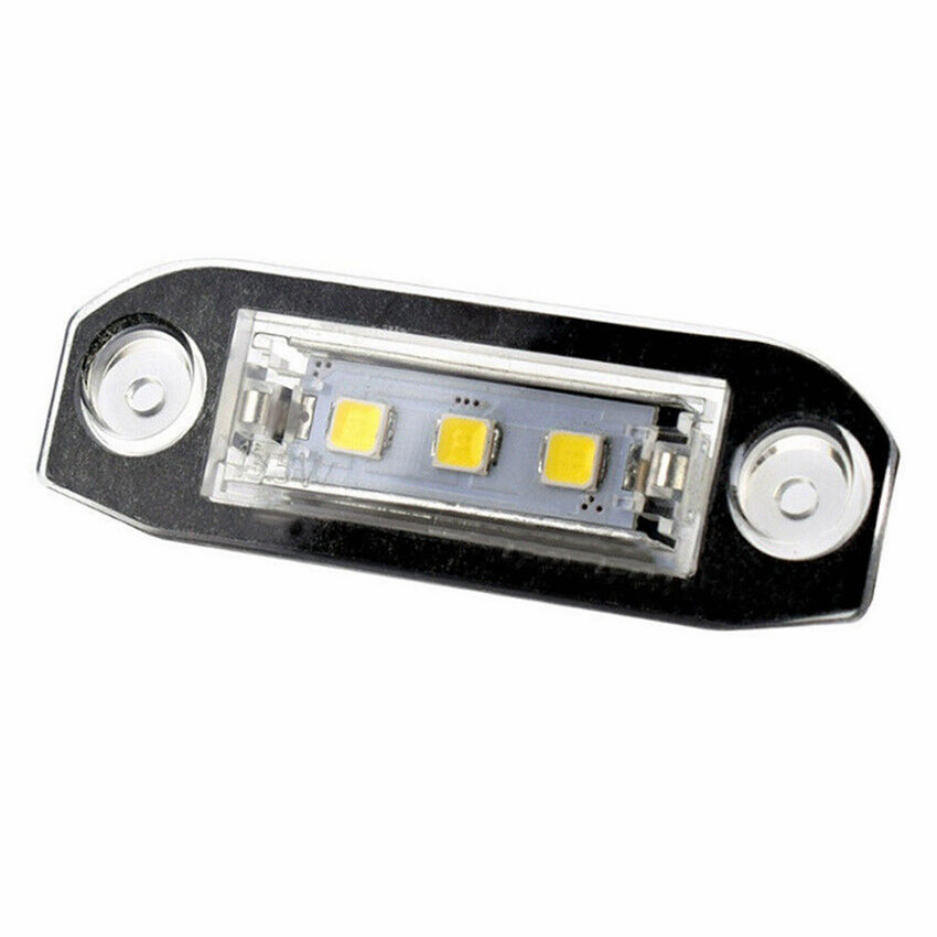 Yankok LED License Plate Lights for Volvo C70 S40 S60 S80 V50 V60 V70 XC60 XC70 XC90 3 SMD LED