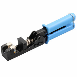 Yankok 180 Degree Keystone Jack Punch Down Tool (Fit Short Body with Plat Pin Jacks Only) 5098AB Blue