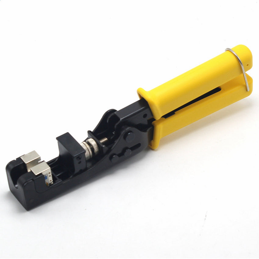 Yankok 180 Degree Keystone Jack Punch Down Tool (Fit Short Body with Plat Pin Jacks Only) 5098AY Yellow