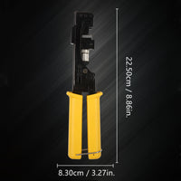 Yankok 90 Degree Keystone Jack Punch Down Tool Specific Modular FIT (Check Jacks’ Fitment in Picture) Yellow Handle