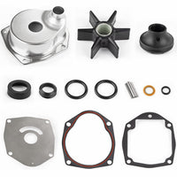 Yankok Upper Water Pump Impeller Repair Kit For Mercury MerCruiser Alpha One Gen 2 Drives and Vazer Drives 817275Q05 Black Seal