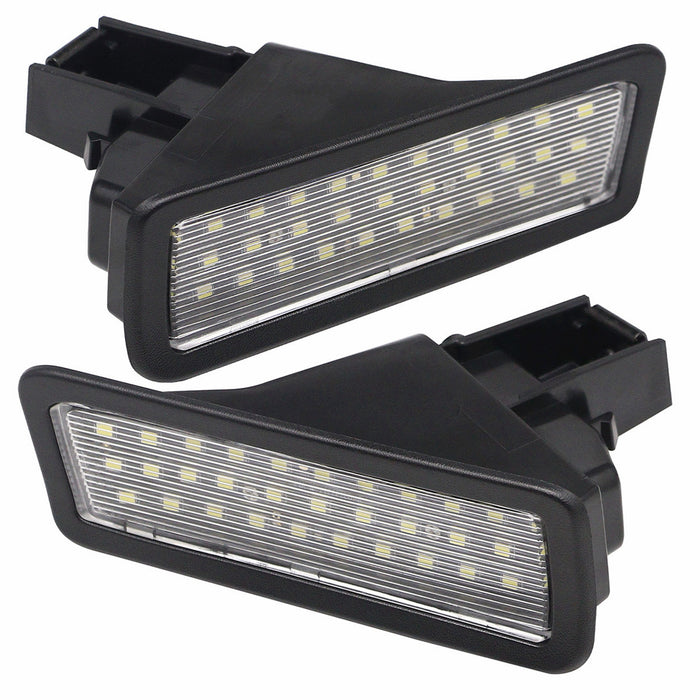 Yankok LED License Plate Lights Compatible with Dodge Ram 1500 2019-2024 w/o Housing (NOT FIT 1500 Classic, 2500 and 3500)