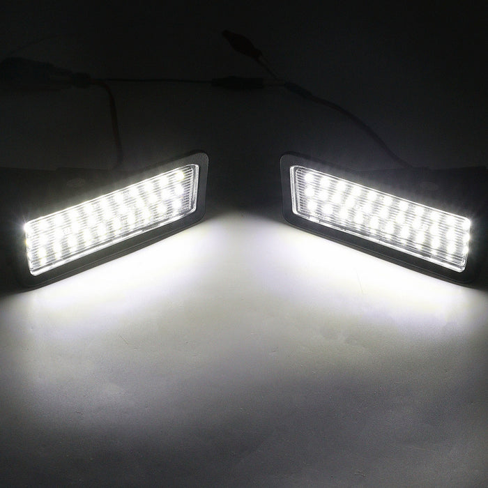 Yankok LED License Plate Lights Compatible with Dodge Ram 1500 2019-2024 w/o Housing (NOT FIT 1500 Classic, 2500 and 3500)