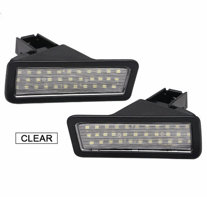 Yankok LED License Plate Lights Compatible with Dodge Ram 1500 2019-2024 w/o Housing (NOT FIT 1500 Classic, 2500 and 3500)