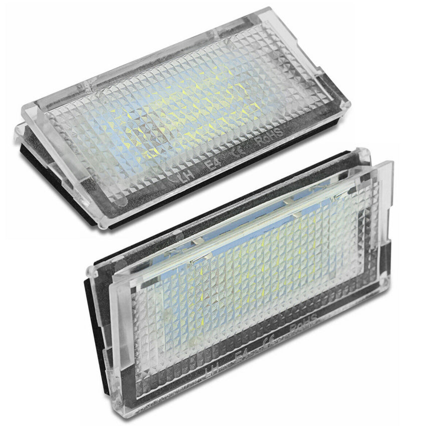 Yankok LED License Plate Lights for BMW 3-Series E46 1998-2005 Sedan Touring Wagon