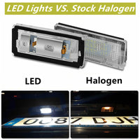 Yankok LED License Plate Lights for BMW 3-Series E46 1998-2005 Sedan Touring Wagon