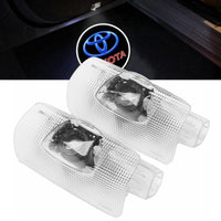 Yankok 3D Door Lights Logo 2 Pack For Toyota All Models Universal Fit