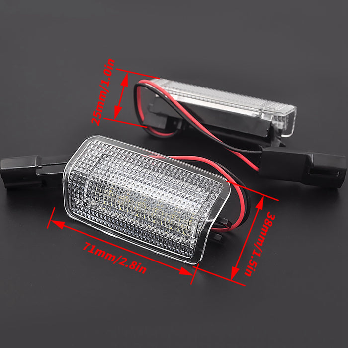 Yankok LED Door Courtesy Lights for Toyota Camry Avalon Highlander Sienna Tundra Sequoia Prius 86 Scion FR-S Subaru BRZ Lexus IS ES GS GX LX LS RC RX