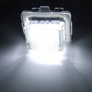 Yankok LED License Plate Lights for Mercedes Benz W204 S204 W212 C207 S212 W221 C216