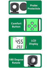 Yankok AS803F Smart Digital Light Meter 1-200000 Lux Measurement (Battery NOT Included)