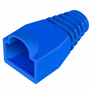 Yankok RJ45 Strain Relief Boots OD 6.0mm 100 Pcs Blue