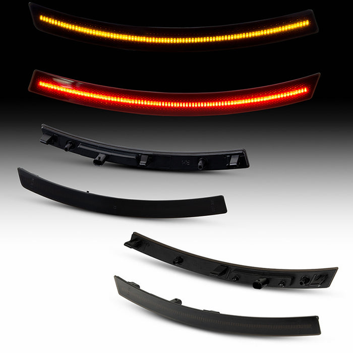 Yankok LED Side Markers for Chevy Corvette C7 2014-2019 Clear Lens