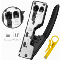 Yankok CAT5/5e CAT6/6a CAT7 Modular Crimper (Shielded and Unshielded Crimp) HT-7018SL