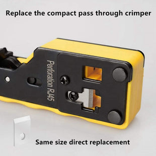 Yankok Pass-Through-Klinge 5 und 10er-Pack zum Austausch von kompakten und Standard-Pass-Through-Crimpern