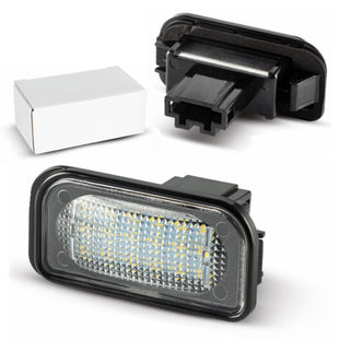 Yankok LED License Plate Lights for Mercedes Benz C-Class W203 Sedan, SL-Class R230, CLK-Class W209