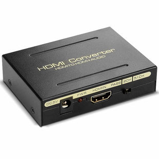 Yankok HDMI Audio Extractor Converter 4K 60Hz 1080P with SPDIF Output