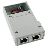 Netzwerkkabeltester für 10Base-T, 10Base-2 Ethernet, RJ11/RJ12/RJ45 Modularkabel, 258A, TIA-568A/568B und Token Ring Kabel (mit 2x RJ-45-auf-BNC Adapter, 1x BNC Stecker, 1x Carry Beutel)