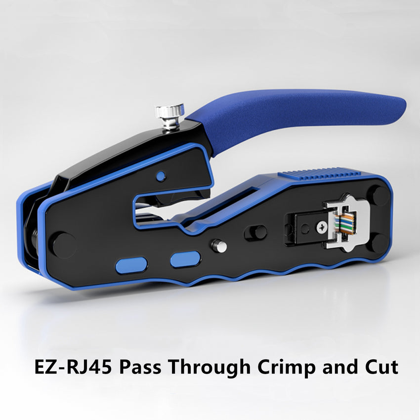 pass-thru crimper