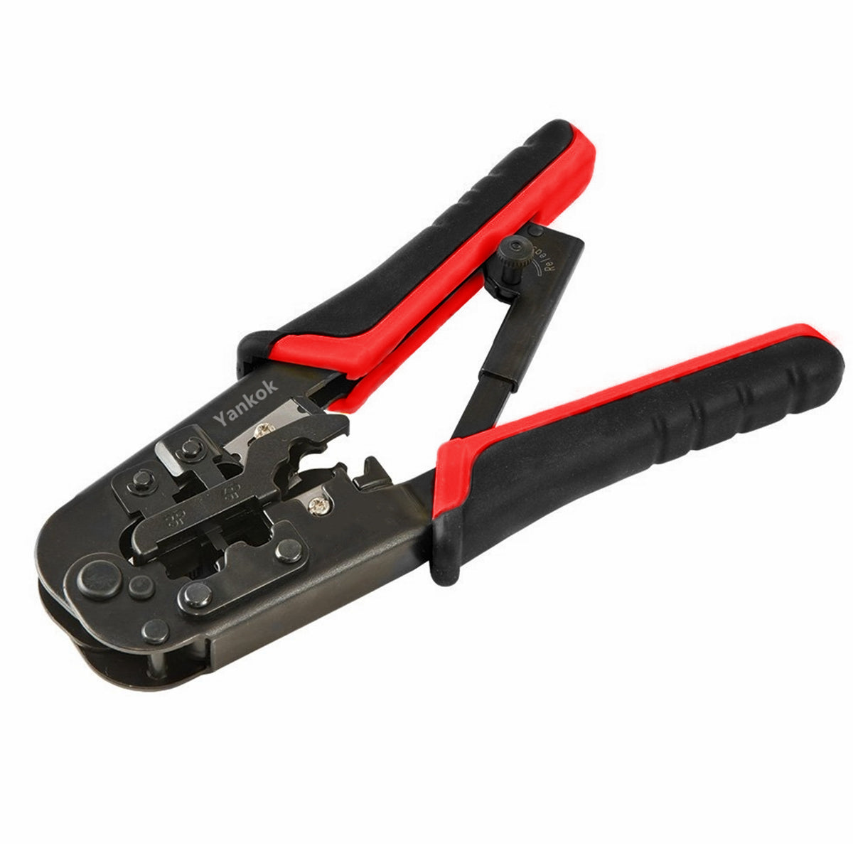 Yankok RJ45 RJ12 RJ11 Modular Crimper Strip / Cut / Crimp Tool N5684R